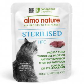 Almo Nature HFC Sterilised Pacific Tuna влажный корм для кошек ТИХООКЕАНСКИЙ ТУНЕЦ