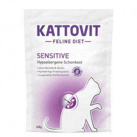 Kattovit Veterinary Sensitive Chicken сухой лечебный корм для кошек с пищевой непереносимостью КУРИЦА