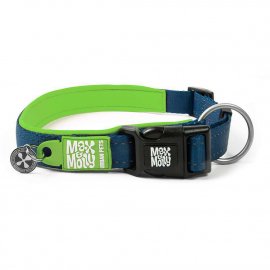 Max & Molly Urban Pets Smart ID Collar ошейник для собак с QR-кодом Matrix Lime Green