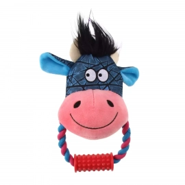 Misoko&Co (Мисоко и Ко) КОРОВА игрушка для собак 8х9х3,5 см, плюш