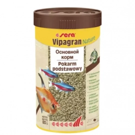 Sera VIPAGRAN NATURE корм для аквариумных рыб всех видов, гранулы