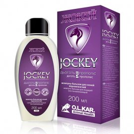 O.L.KAR Jockey шампунь-бальзам для лошадей восстанавливающий с дегтем и прополисом