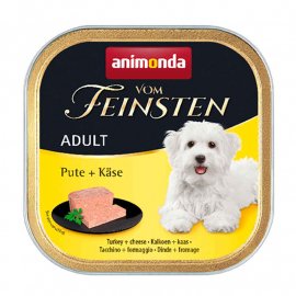 Animonda (Анімонда) Vom Feinsten Adult Turkey & Cheese вологий корм для собак ІНДИЧКА та СИР