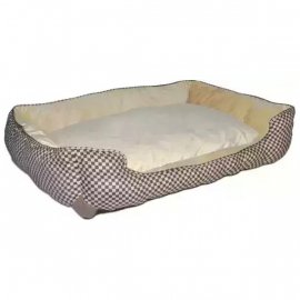 K&H Self-Warming Lounge Sleeper самосогревающийся лежак для собак и котов коричневый