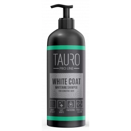 Tauro (Тауро) Pro Line White Coat Whitening Shampoo Отбеливающий шампунь для собак и кошек с белой шерстью