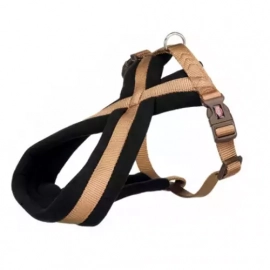 Trixie PREMIUM TOURING HARNESS шлея для собак, нейлон, карамель