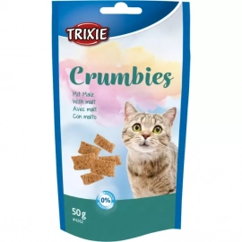Trixie Crumbies - солодкі подушечки для виведення шерсті із солодом для котів Trixie Crumbies - солодкі подушечки для виведення шерсті із солодом для котів