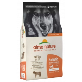 Almo Nature Holistic MAINTENANCE LARGE ADULT DOG WITH FRESH BEEF сухой корм для взрослых собак больших пород ГОВЯДИНА