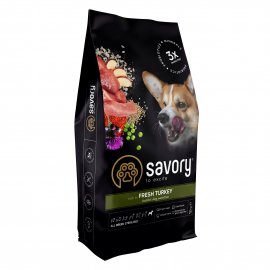 Savory (Сейворі) ALL BREED STERILISED RICH IN FRESH TURKEY корм для стерилізованих собак усіх порід ІНДИЧКА Savory (Сейворі) ALL BREED STERILISED RICH IN FRESH TURKEY корм для стерилізованих собак усіх порід ІНДИЧКА