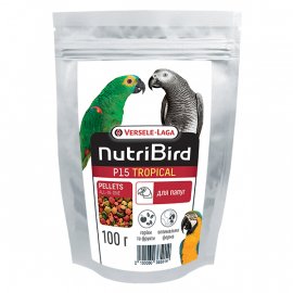 Versele-Laga NUTRIBIRD P15 Tropical корм для крупных попугаев ОРЕХИ И ФРУКТЫ