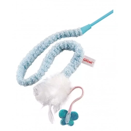 GiGwi (Гигви) Teaser ДРАЗНИЛКА игрушка для котов с перьями на стеке