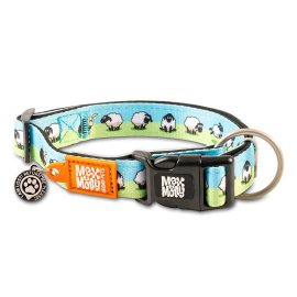 Max & Molly Urban Pets Smart ID Collar ошейник для собак с QR-кодом Black Sheep