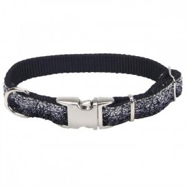 Coastal (Костал) Pet Attire Sparkles нашийник для собак, ЧОРНИЙ