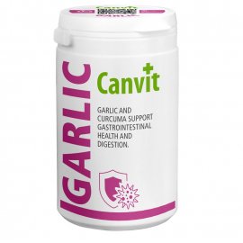 Canvit Garlic (Гарлик) таблетки з часником, куркумою та ромашкою для собак та кішок