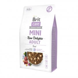 Brit Care Mini Raw Delights Beef сухой корм для собак мелких пород ГОВЯДИНА