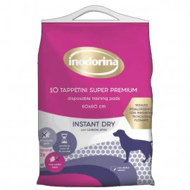 Inodorina Tappetini Instant Dry быстропоглощающие пеленки для собак с активированным углем
