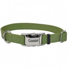 Coastal Titan Buckle нашийник для собак, зелена пальма