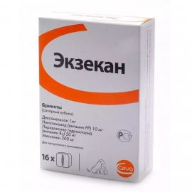 Ceva (Сева) ЕКЗЕКАН препарат для лечения кожных заболеваний у кошек и собак