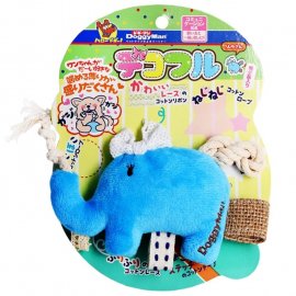 DoggyMan Fully Decorated Elephant м'яка іграшка з пищалкою для собак СЛОН З ДЕКОРОМ