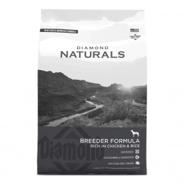Diamond (Даймонд) NATURALS BREEDER FORMULA CHICKEN & RICE сухой корм для собак всех пород КУРИЦА и РИС