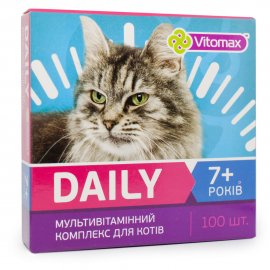 Vitomax Daily мультивитаминный комплекс для кошек 7+ лет