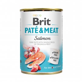 Brit Pate & Meat Dog Salmon консерви для собак, ЛОСОСЬ У ПАШТЕТІ