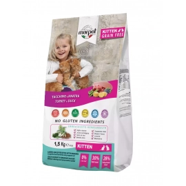 Marpet (Марпет) Equilibria Grain Free Kitten Turkey & Duck беззерновой сухой корм для котят ИНДЕЙКА и УТКА