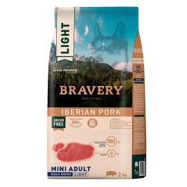 Bravery (Бравери) Adult Light Mini Iberian Pork сухой корм для собак мелких пород склонных к полноте ИБЕРИЙСКАЯ СВИНИНА