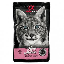 Alpha Spirit Ham Mousse беззерновой влажный корм для кошек СВИНИНА