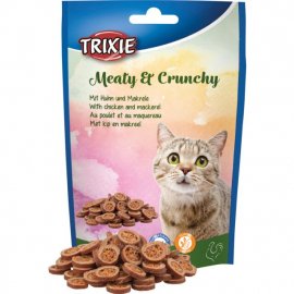 Trixie Meaty & Crunchy Chicken & Makrele ласощі для котів КУРКА та СКУМБРІЯ (42674)