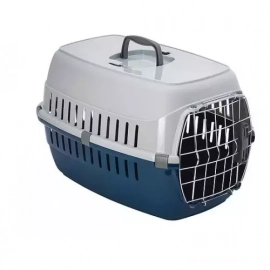 Moderna (Модерна) Road Runner IATA переноска для животных, МЕТАЛЛ ДВЕРЬ, черничный