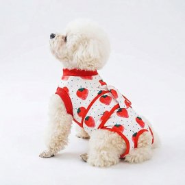 Fovis VPETER Strawberry послеоперационная попона для собак