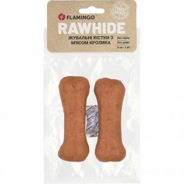 Flamingo Ласощі для собак ЖУВАЛЬНІ КІСТОЧКИ З М'ЯСОМ КРОЛИКА
