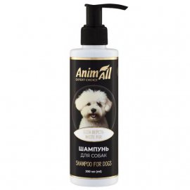 AnimAll Шампунь для собак с белой шерстью
