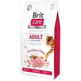 Brit Care Cat Grain Free Adult Activity Support Chicken & Turkey беззерновой сухой корм для активных кошек КУРИЦА и ИНДЕЙКА Brit Care Cat Grain Free Adult Activity Support Chicken & Turkey беззерновой сухой корм для активных кошек КУРИЦА и ИНДЕЙКА