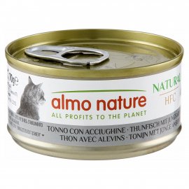 Almo Nature HFC Natural Jelly Tuna & Whitebait  вологий корм для котів ТУНЕЦЬ і МАЛЬОК