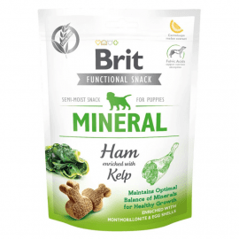 Brit Care Puppy Functional Snack Mineral Ham лакомство для правильного роста щенков ВЕТЧИНА