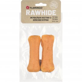 Flamingo Лакомство для собак ЖЕВАТЕЛЬНЫЕ КОСТОЧКИ С МЯСОМ КУРИЦЫ