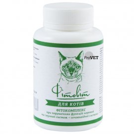 ProVET Фитовит фитокомплекс для выведения шерсти и улучшение функции мочевыводящей системы кошек