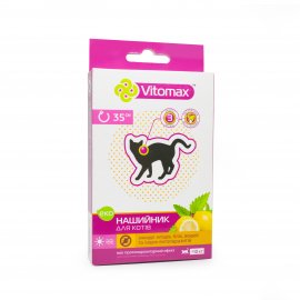 Vitomax Потивопаразитарный эко-ошейник для кошек
