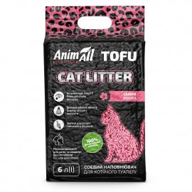 AnimAll TOFU (ТОФУ) СОЕВЫЙ наполнитель в туалет для кошек САКУРА