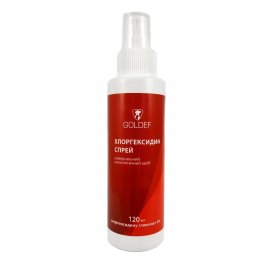 Goldef Хлоргексидин спрей 4% антисептик для животных