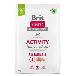 Brit Care Dog Sustainable Activity Chicken & Insect сухий корм для собак з підвищеною активністю КУРКА
