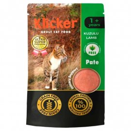 Klicker Lamb Pate влажный корм для кошек, ЯГНЕНОК, паштет
