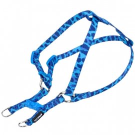 Coastal (Костал) Li`l Pals Comfort Dog Harnes шлея для собак, СИНИЙ ЛЕОПАРД