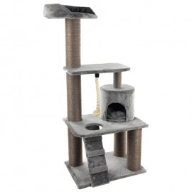 Flamingo Scratching Tree Edan кігтеточка ігровий комплекс для кішок, сірий