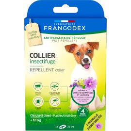 Francodex Repellent Collar ошейник от блох и клещей без инсектицидов для собак