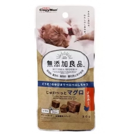 CattyMan (КеттіМен) Tuna Chicken ласощі для котів, КУБИКИ З ТУНЦЕМ І КУРКОЮ