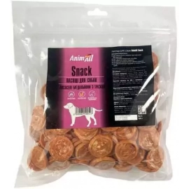 AnimAll Snack лососевые медальоны с треской для собак