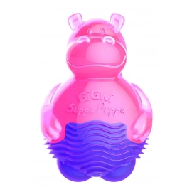 GiGwi (Гігві) Suppa Puppa БЕГЕМОТИК іграшка для собак з пищалкою рожевий, 9 см